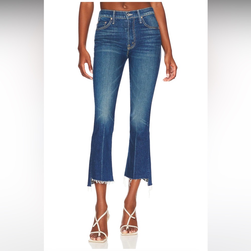 MOTHER | The Insider Crop Step Fray | Size 25